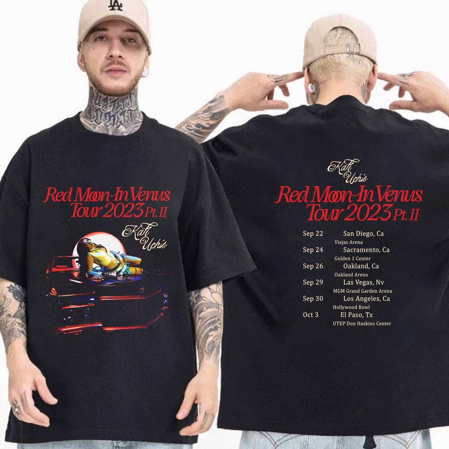 Radiant Venus Kali Uchis 2023 World Tour Tee
