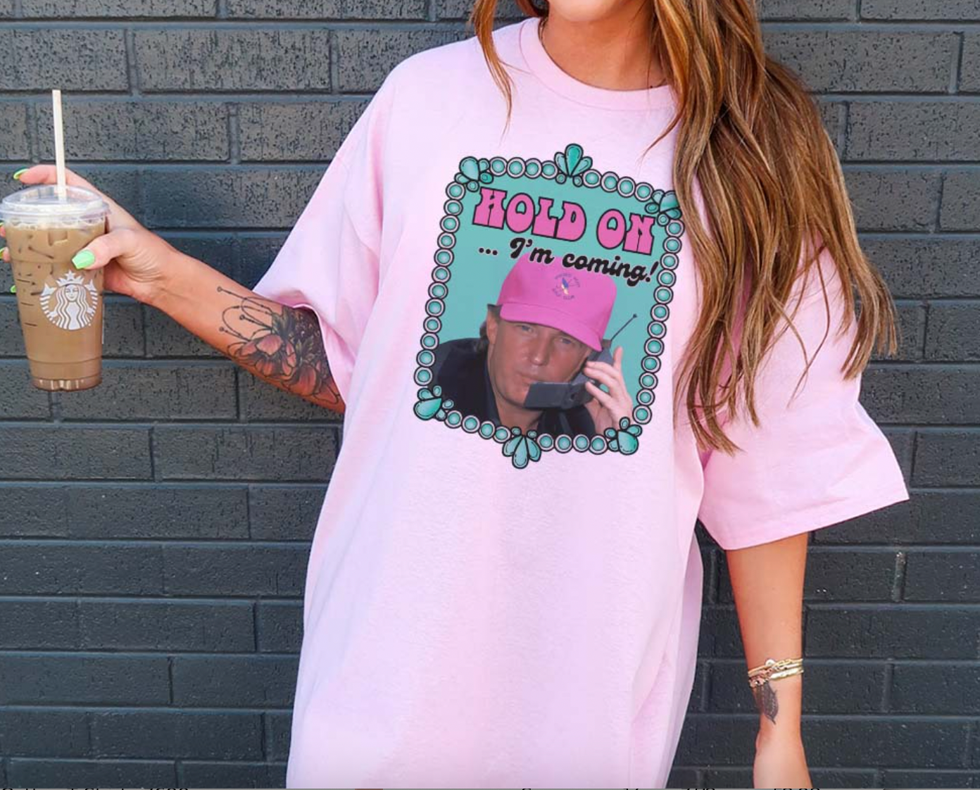 Hold On I'm Coming!- Trump Tee