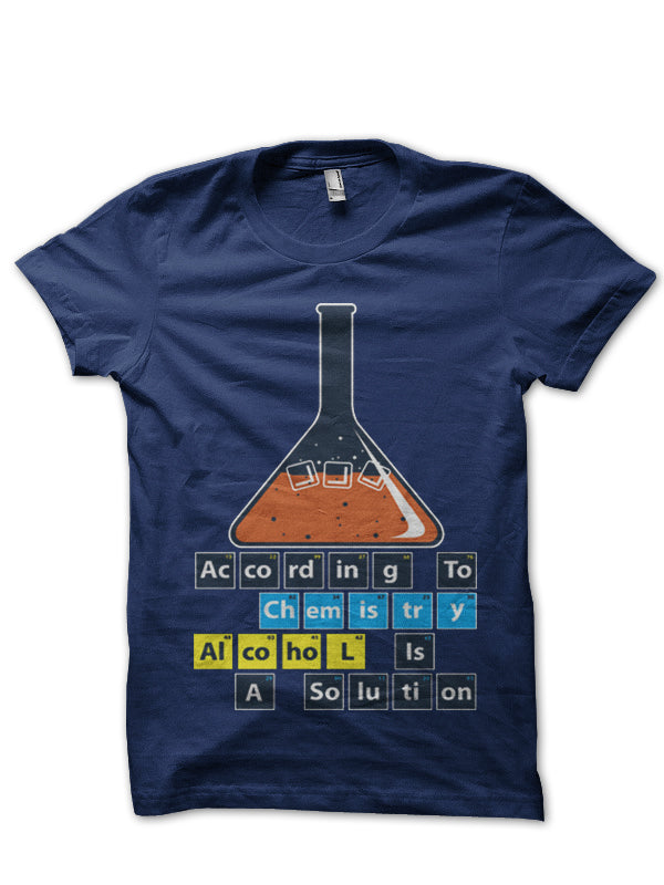Chemistry Navy Blue Tee