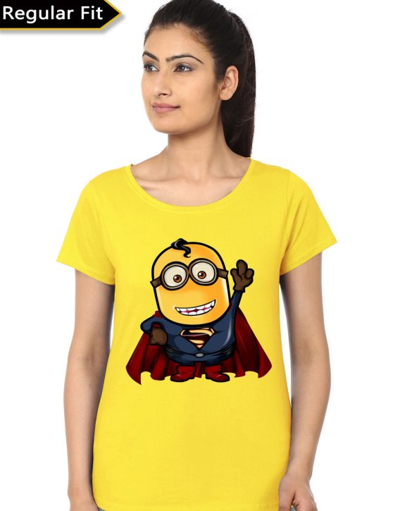 Minion Girl’s Yellow T-Shirt