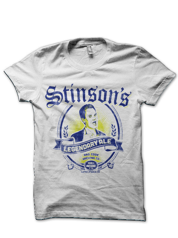 Stinsons Legendary Ale White T-Shirt