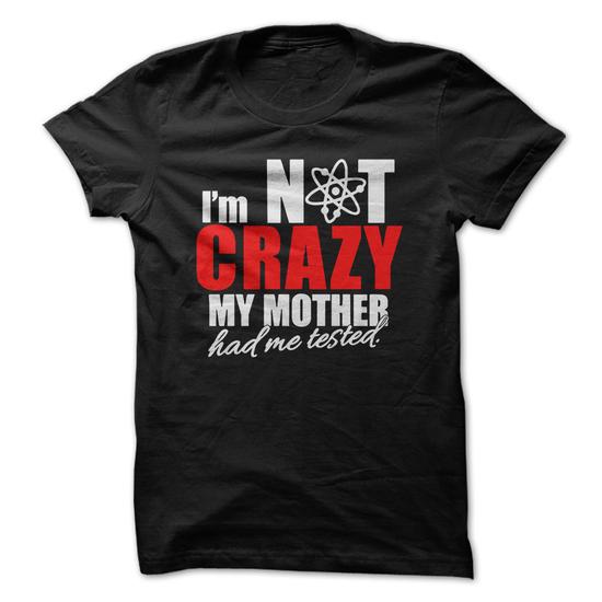 Crazy Mother Black T-Shirt