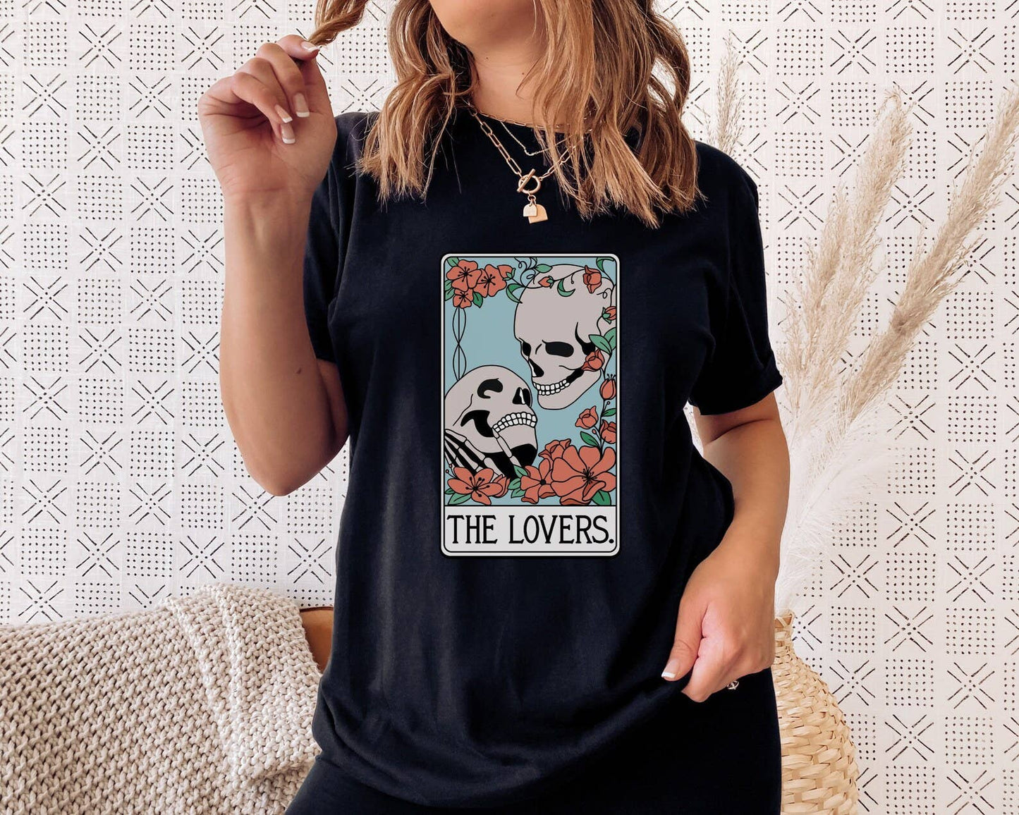 Tarot Card the Lovers Tshirt