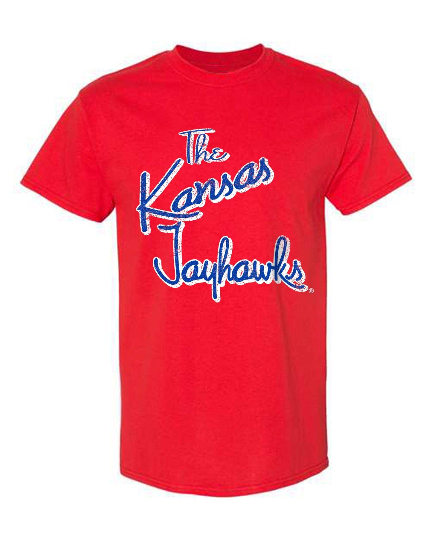 University of Kansas Jayhawks Beverly Red Cc Tee