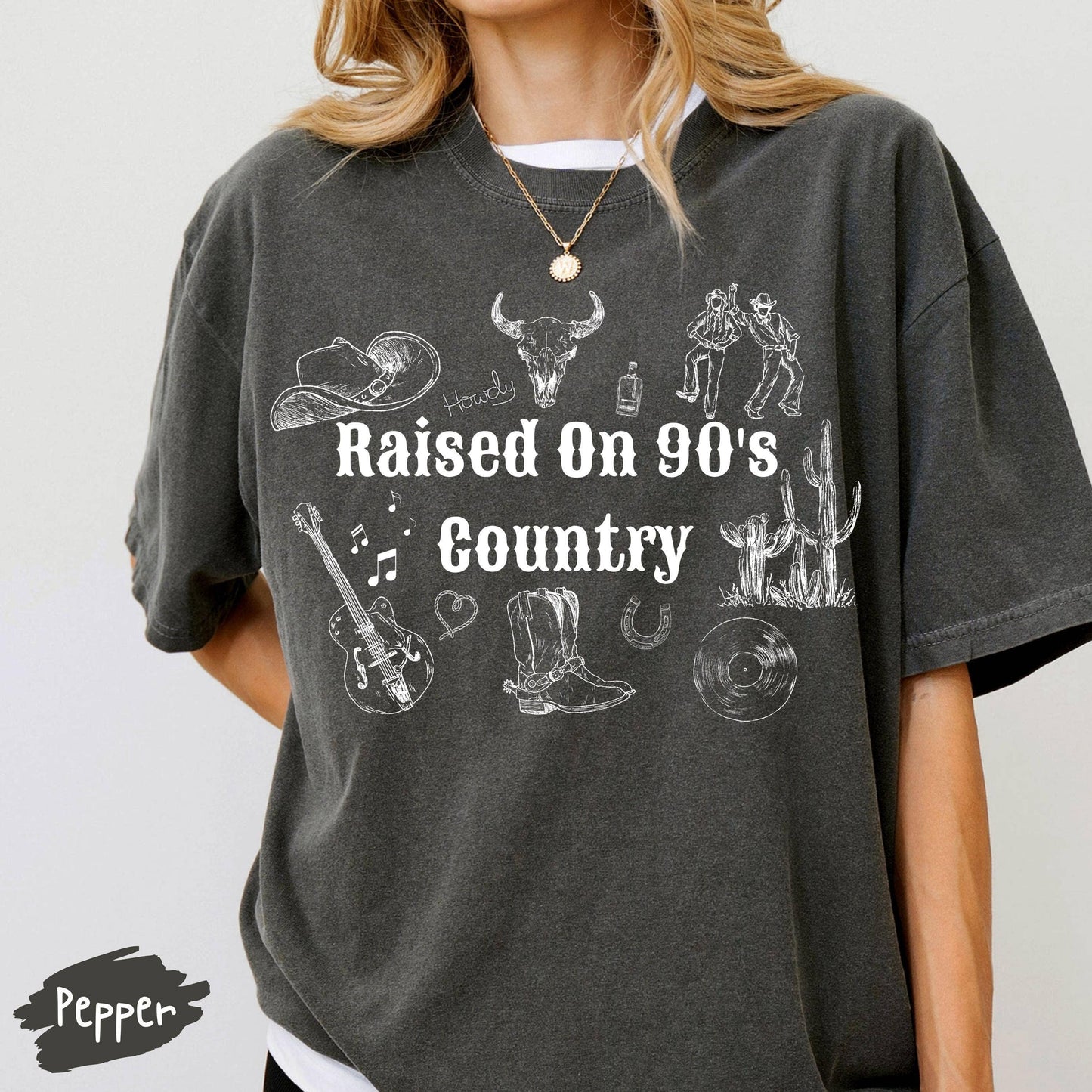 Vintage Country Music Lover Tee, Nashville Concert Shirt