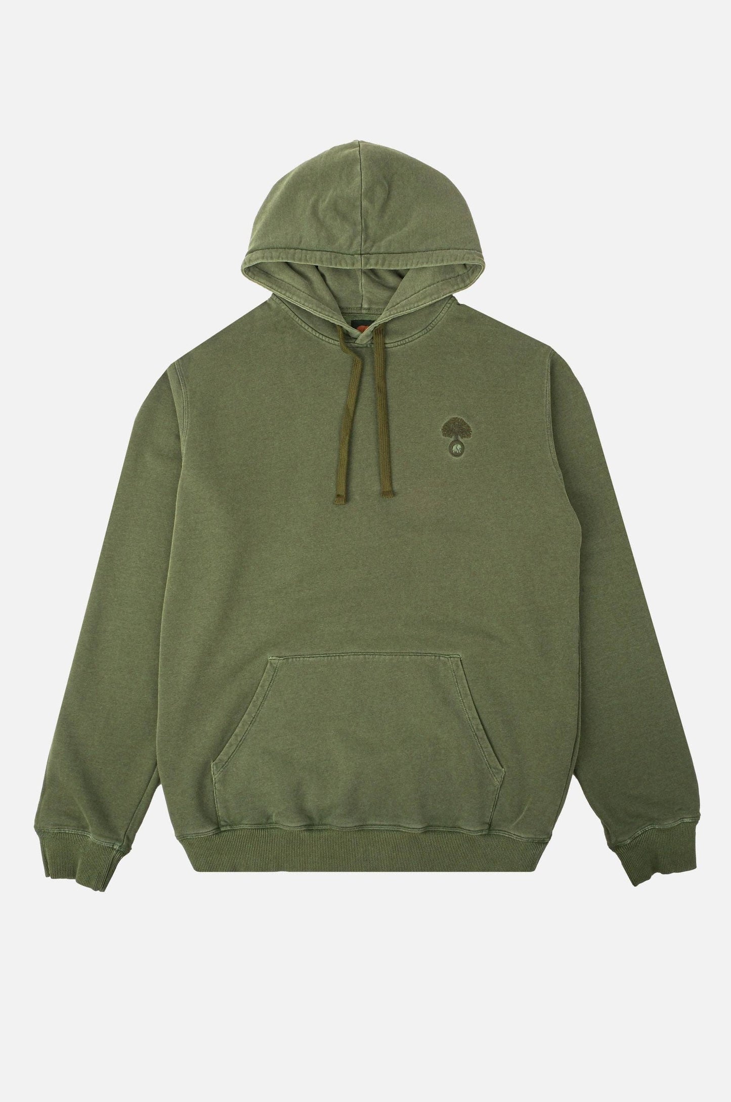 Aroes Pigment Heavyweight Hoodie Oak Green