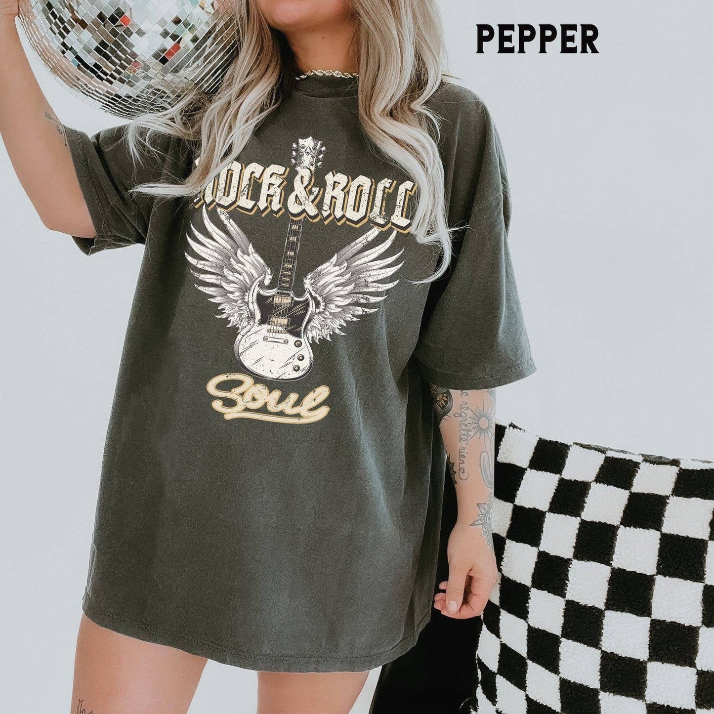Retro Rock & Roll Soul Vintage Concert Tee For Music Lovers