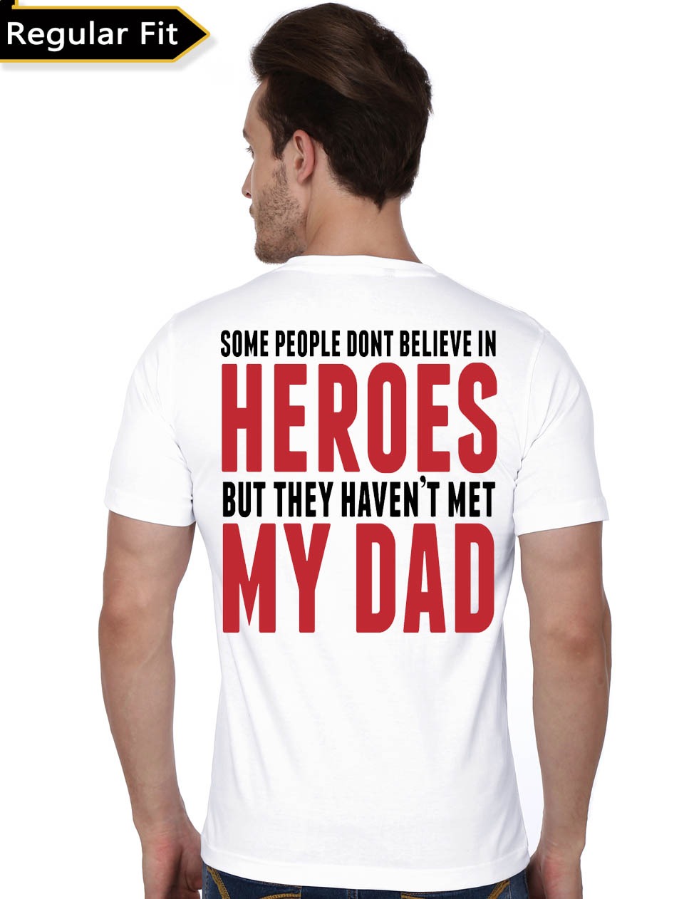 Dad White T-Shirt