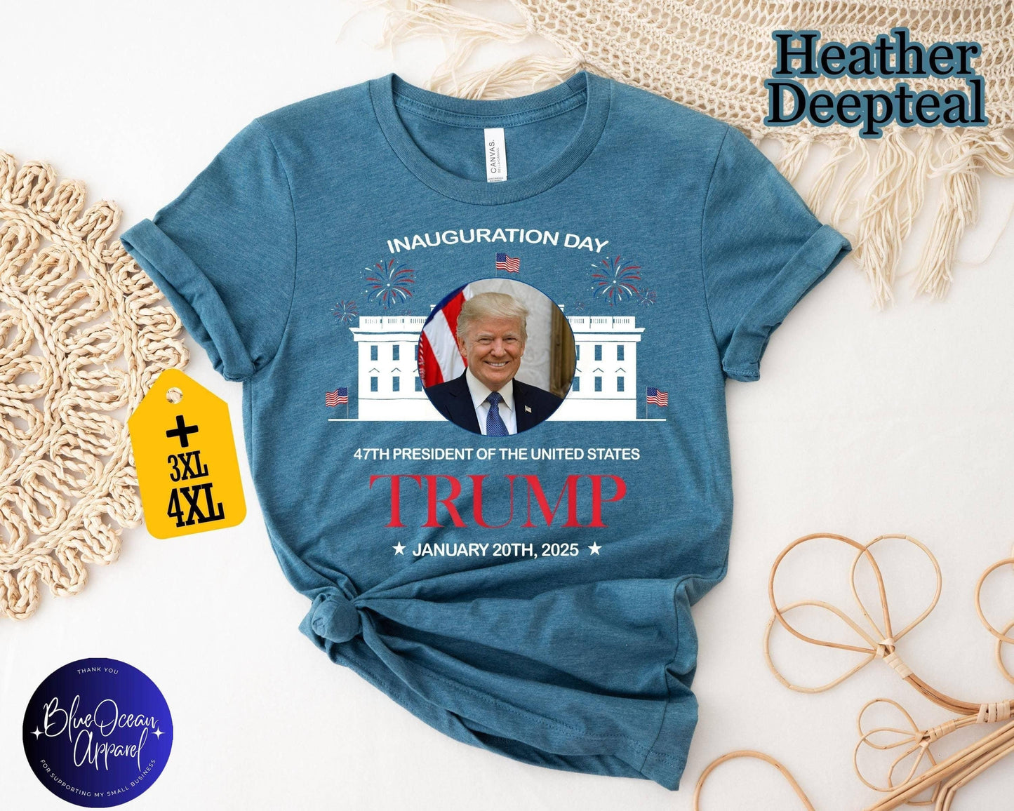 Trump Inauguration Day Shirt 47th President Jan 20th 2025