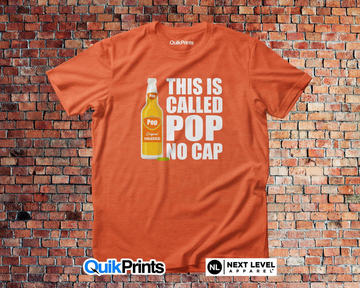 This Is Called Pop No Cap T-Shirt - Custom Made in All Sizes