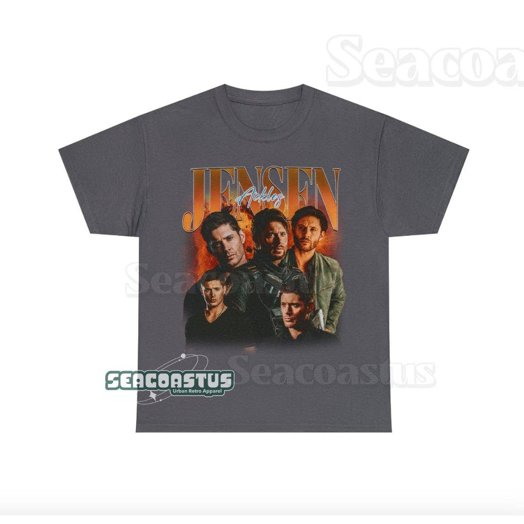 Jensen Ackles Vintage T-Shirt Retro 90's Graphic Tee