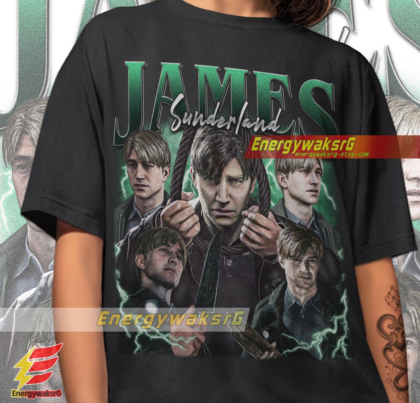 Silent Hill 2 James Sunderland Vintage Unisex T-Shirt Gift