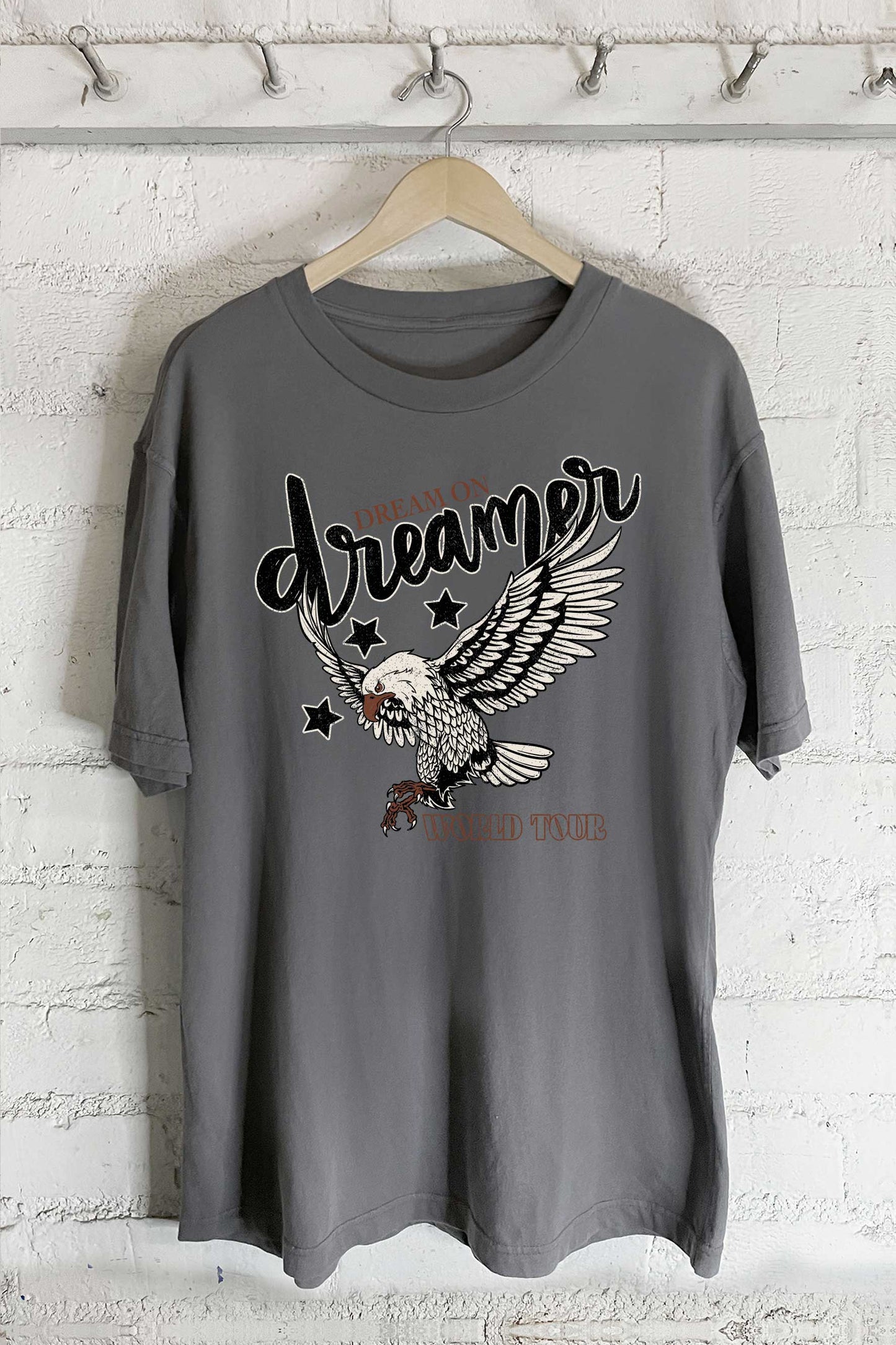 Dream On Dreamer World Tour-Oversized Tee