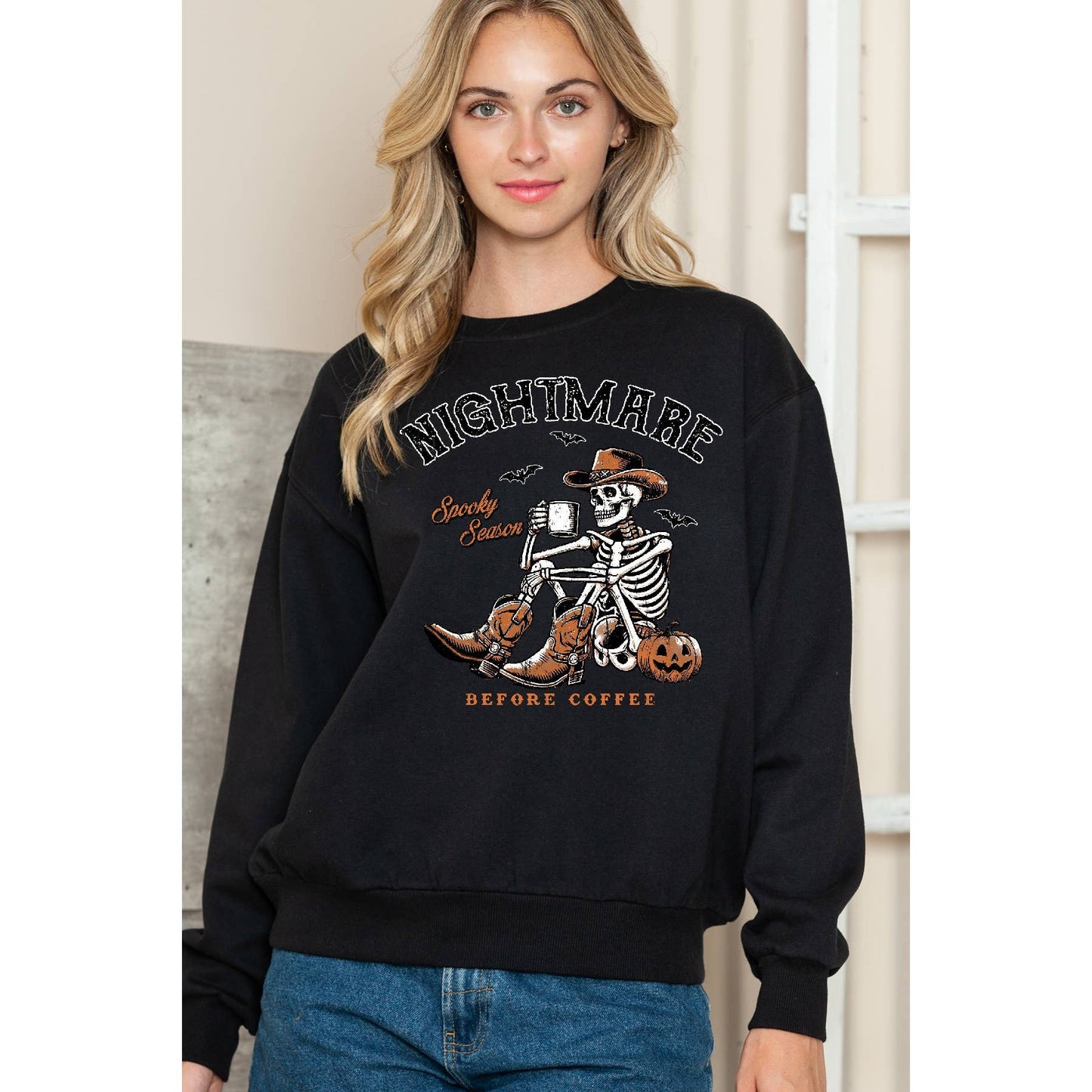 Spooky Season Nightmare - Crewneck Sweatshirt