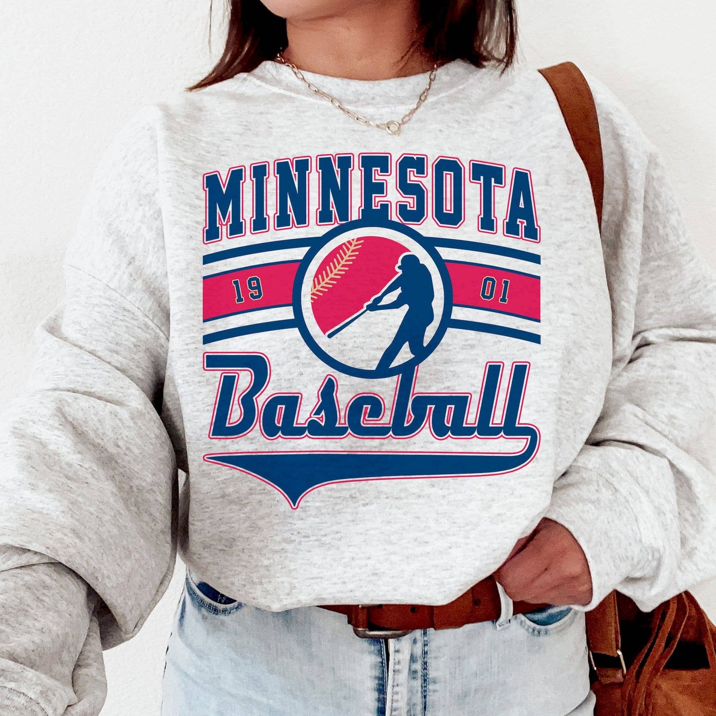 Vintage Minnesota Twins Est 1901 Sweatshirt – Retro Baseball