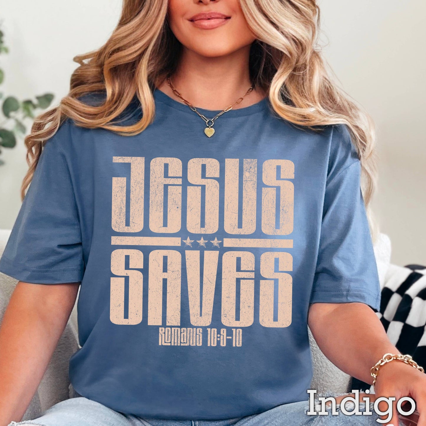 Jesus Saves Women’S Christian Graphic Tee | Gildan