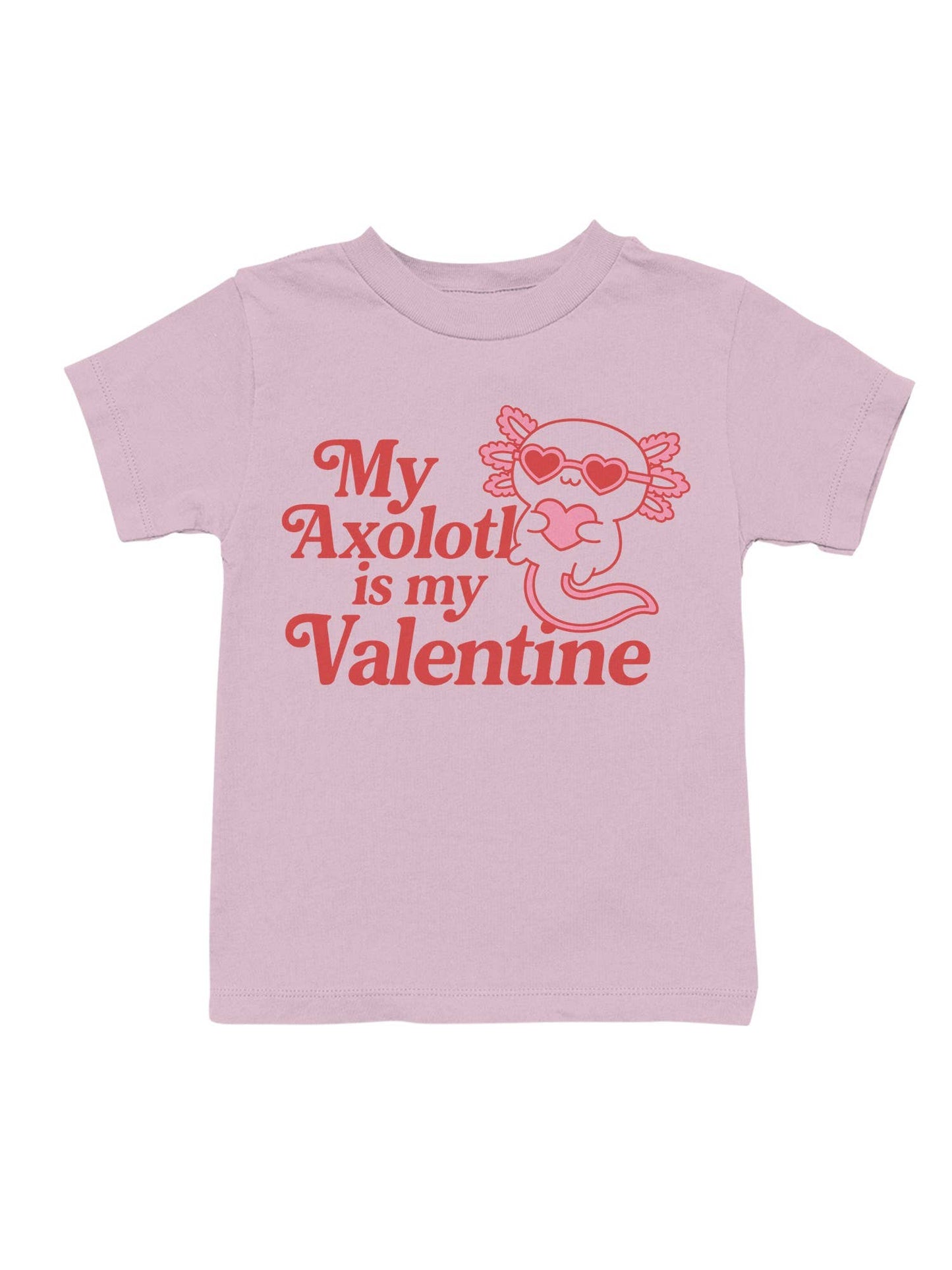 Axolotl Heart Valentine Design Youth's T-Shirt
