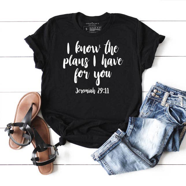 I Know the Plans Graphic Tee Shirt