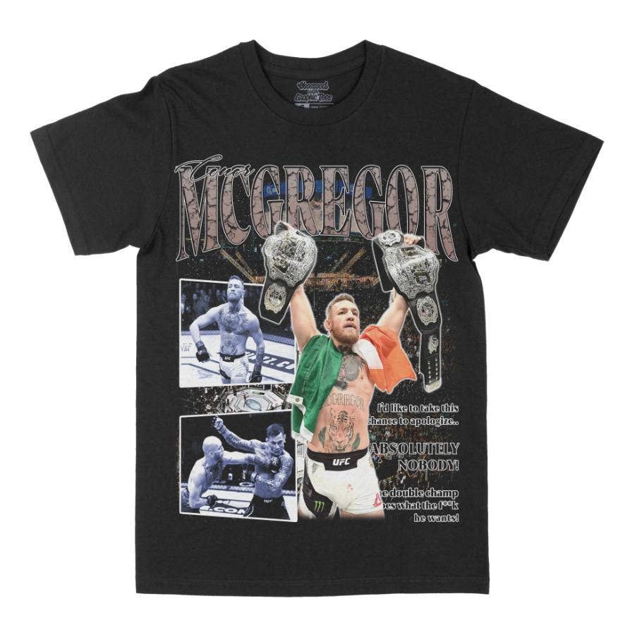 Conor Mcgregor Vintage 90s Graphic Tee Ufc Boxing King