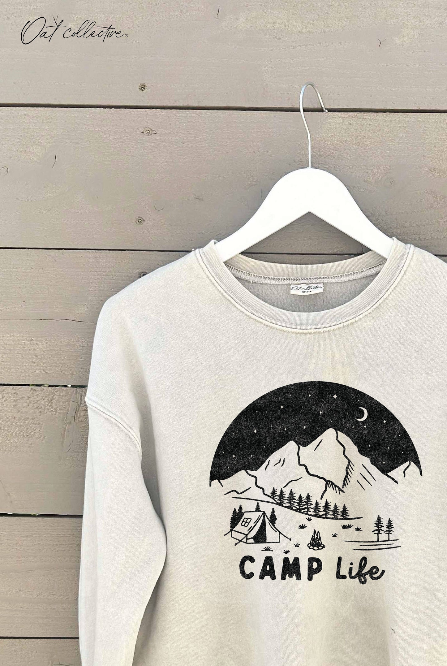 Camp Life Mineral Graphic Sweatshirt