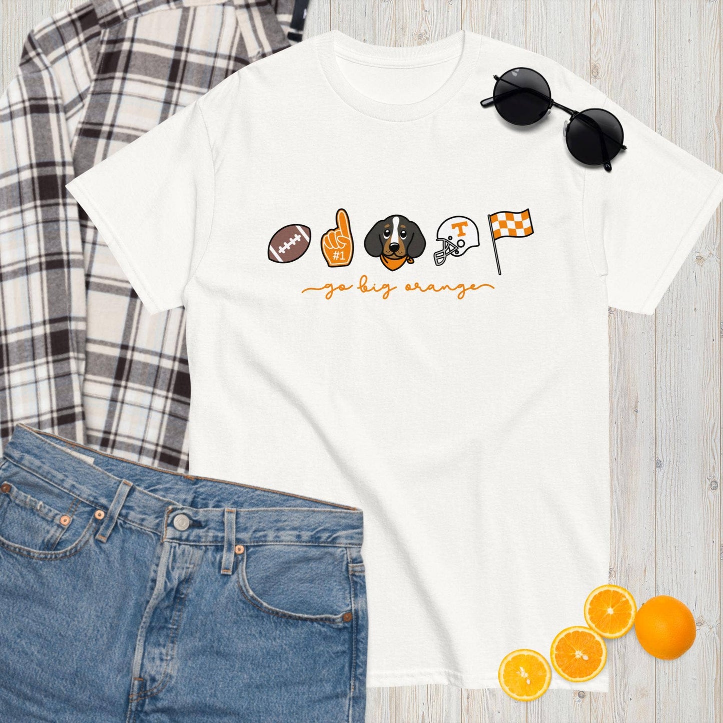 Tennessee Volunteers Football Cartoon T-Shirt