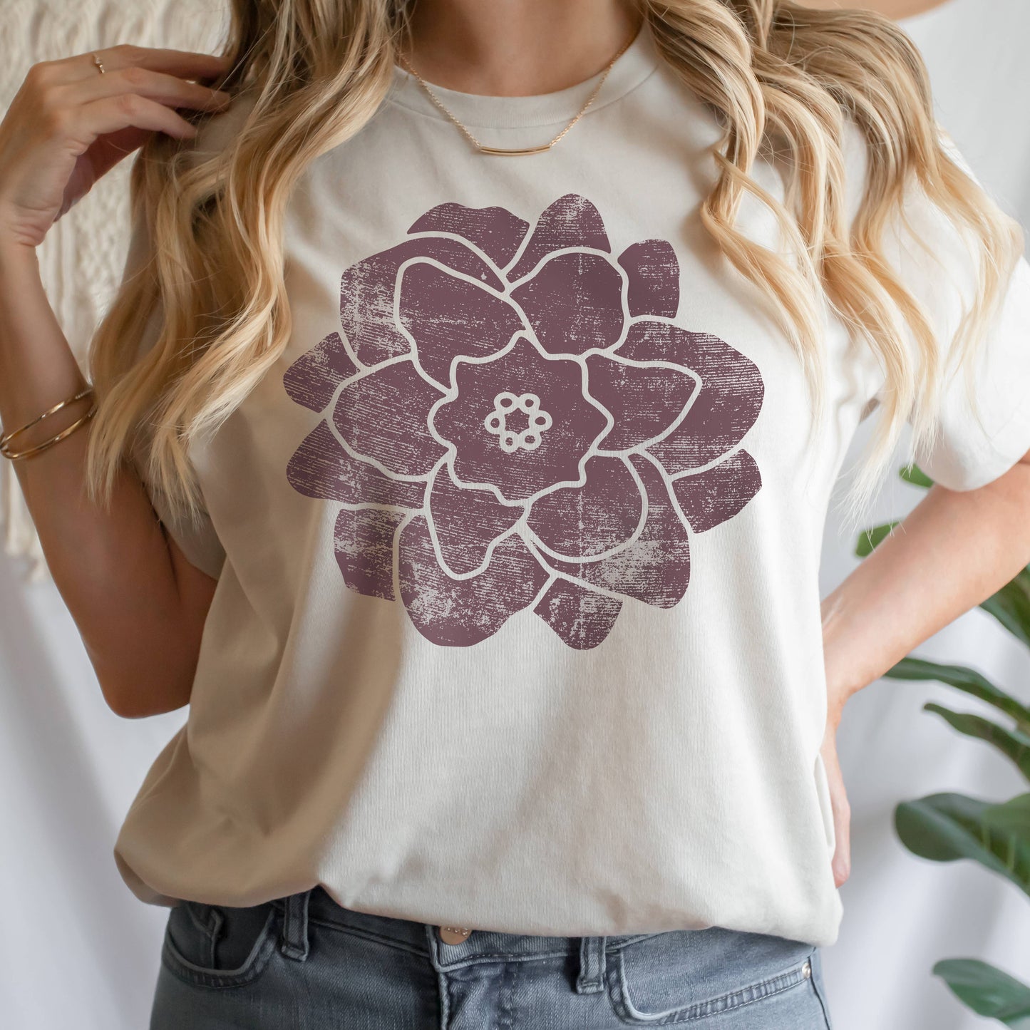 Dahlia Tee | Floral | Sizes XS-2XL