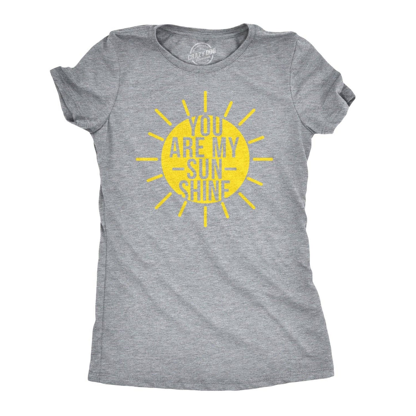 You Are My Sunshine Women's Tshirt Vacation Graphic Tee