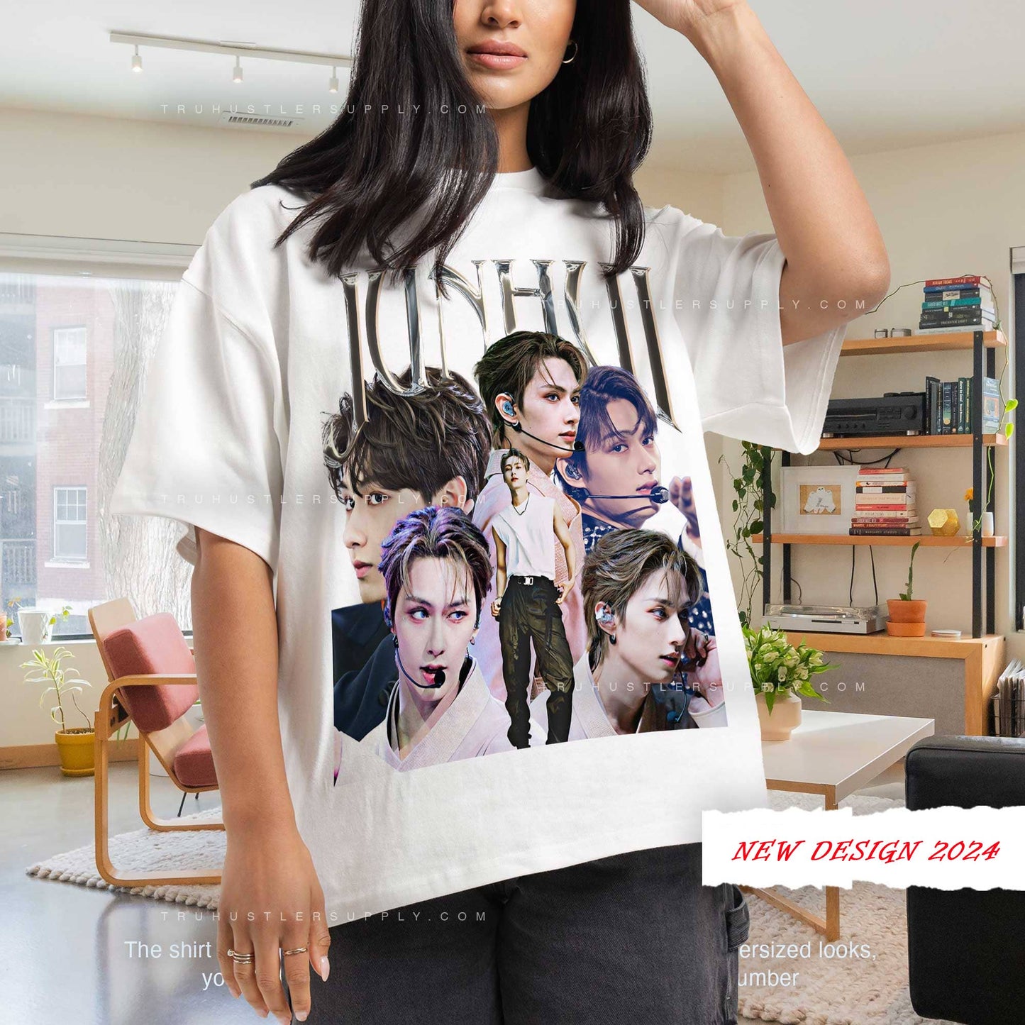 Junhui's Stray Kids T-Shirt Inspired Vintage Tee For Carat C