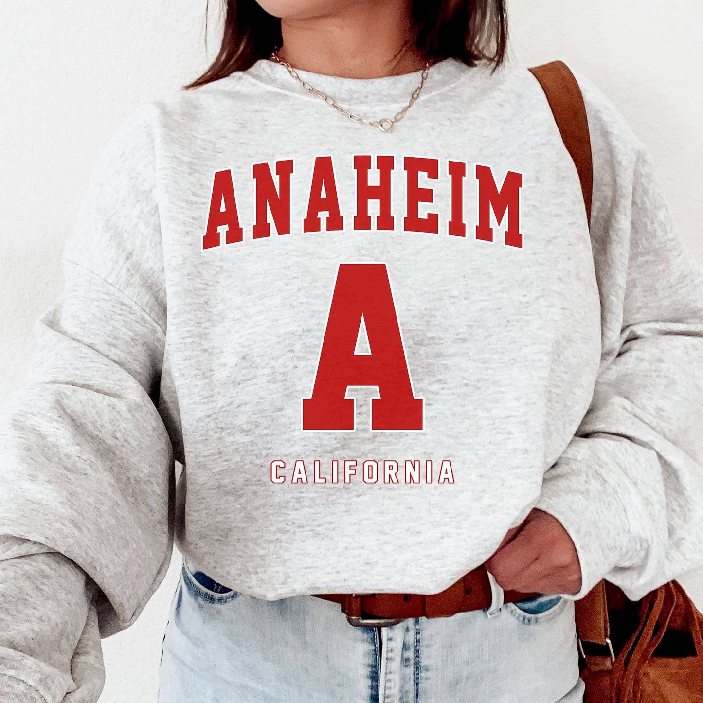 Vintage Anaheim California Crewneck Sweatshirt