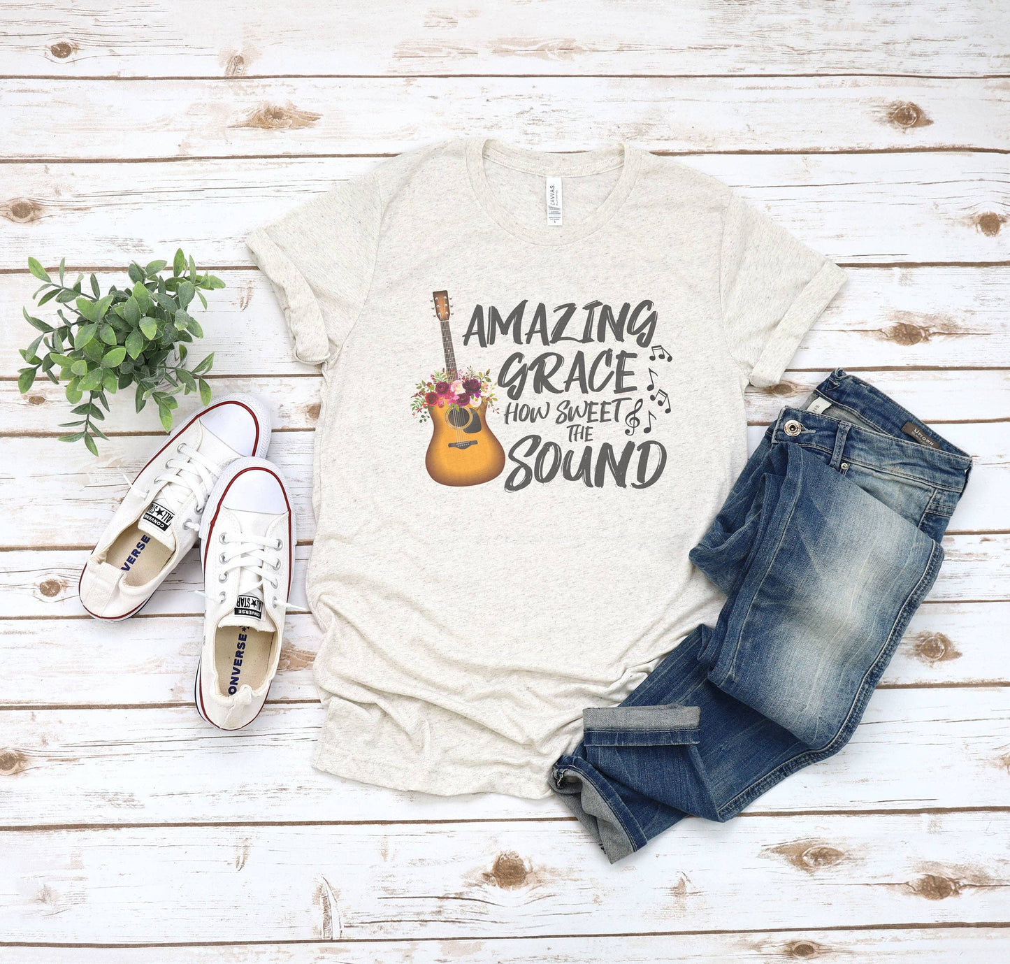 Amazing Grace How Sweet the Sound | Christian Tshirt