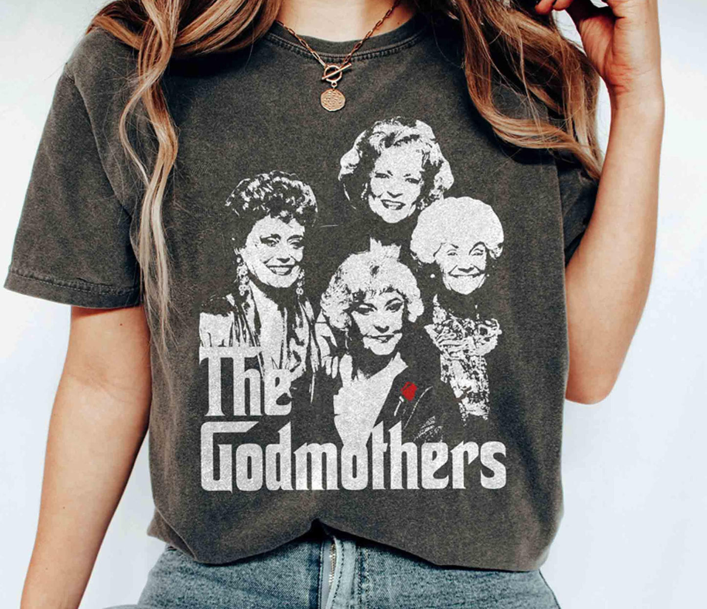 Retro the Godmothers Golden Girls Tee 80s Sitcom Fan Gift