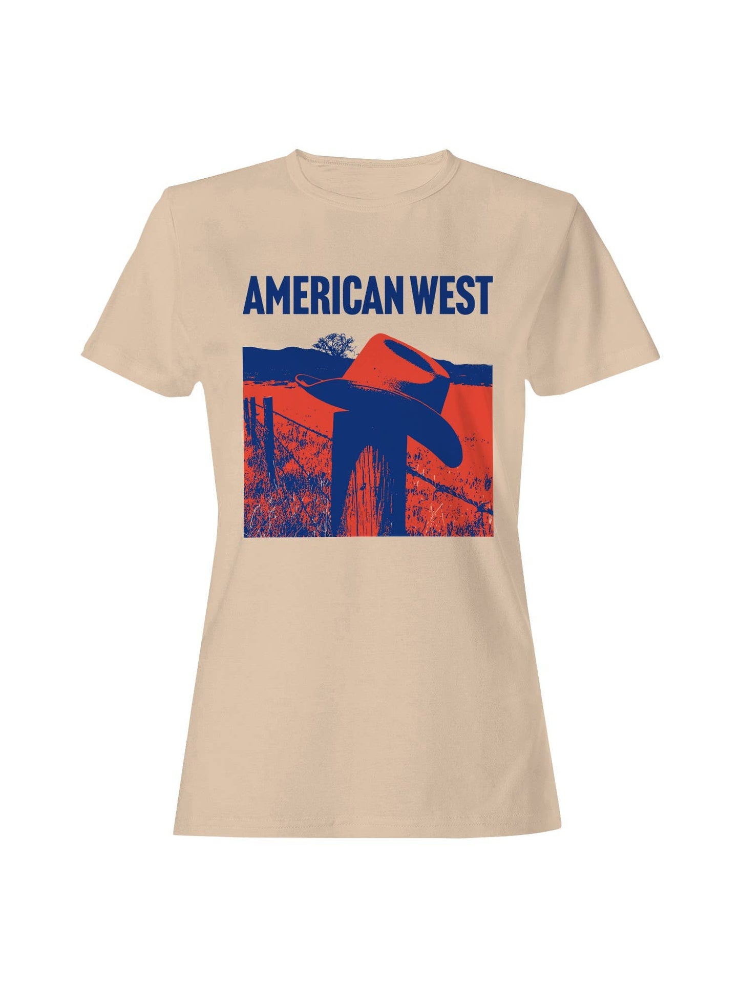 American West Cowboy Style Women's T-Shirt