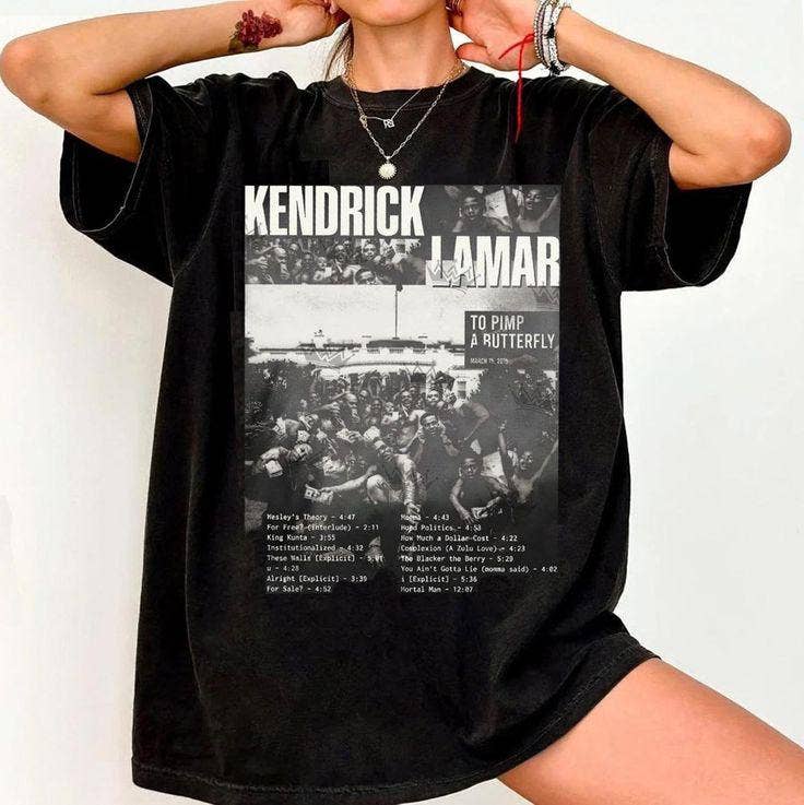 Kendrick Lamar To Pimp A Butterfly Tee Shirt