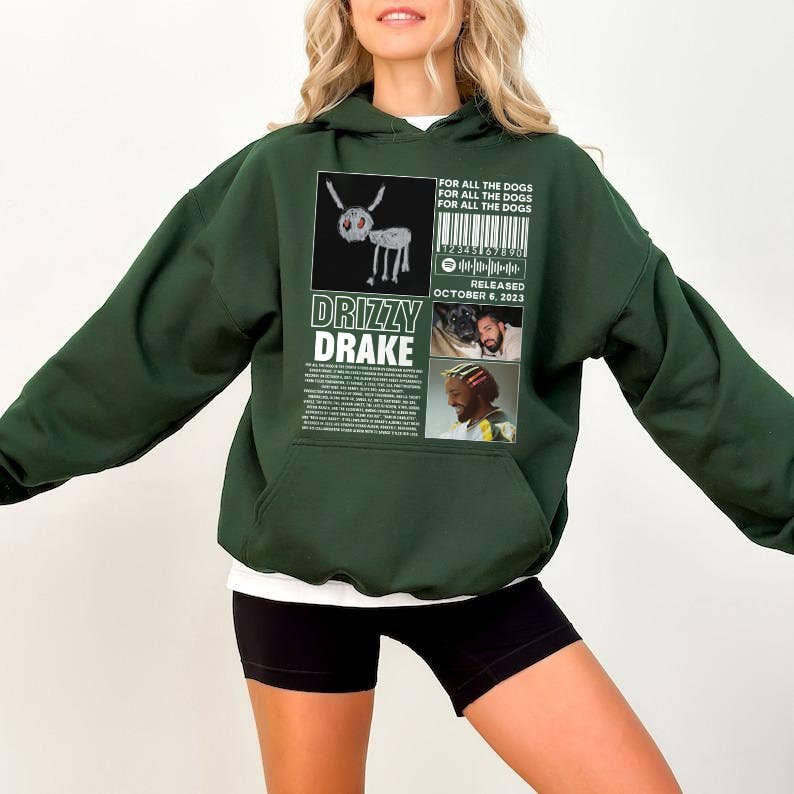 Drizzy Drake Sweatshirt with Album Theme and Release Date