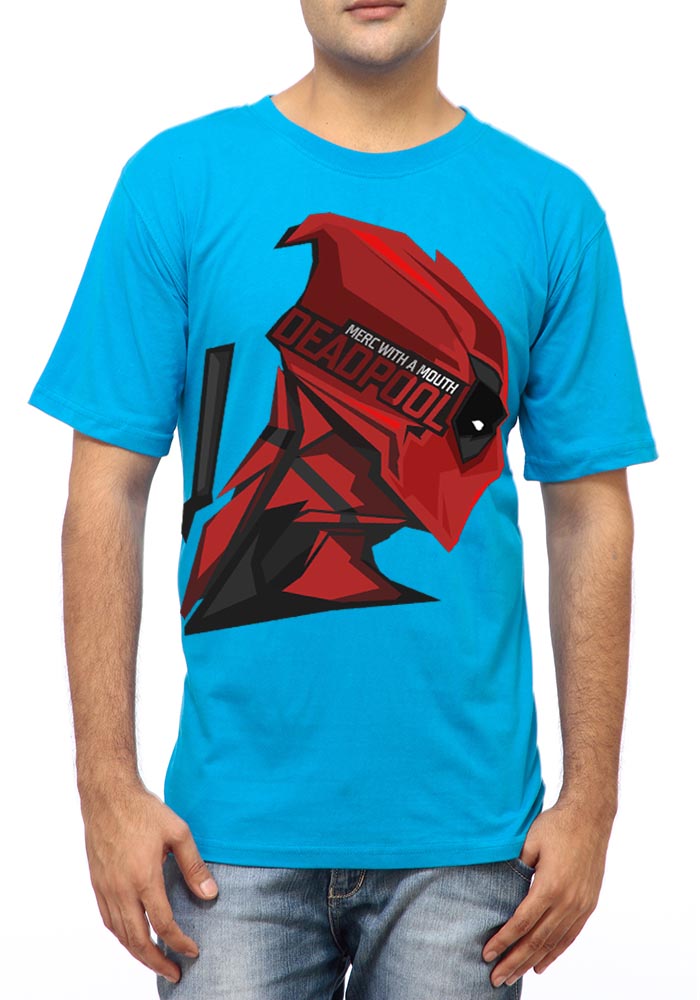 Deadpool Merc White T-Shirt