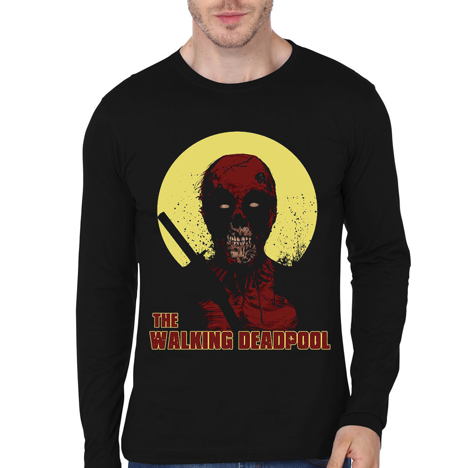 Deadpool Walker Black Full Sleeve Tee
