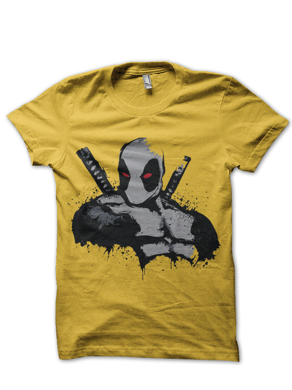 Deadpool Yellow Tee