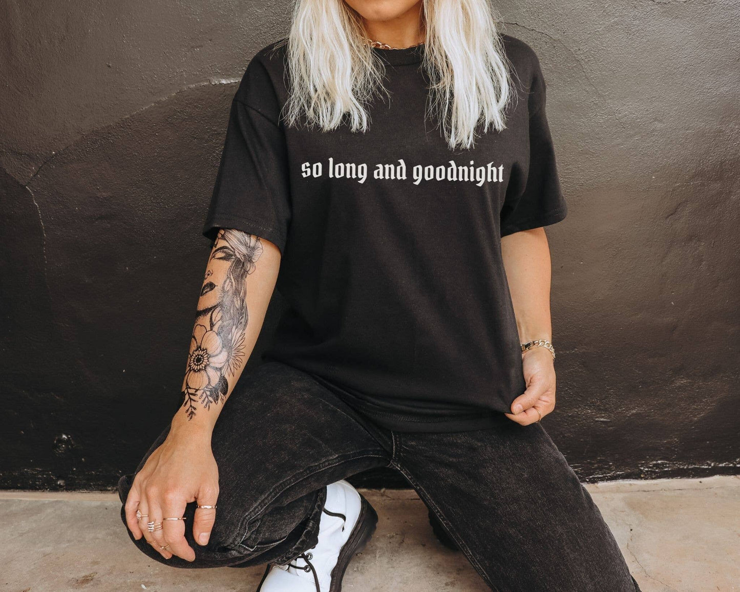 So Long and Goodnight Elder Emo Shirt
