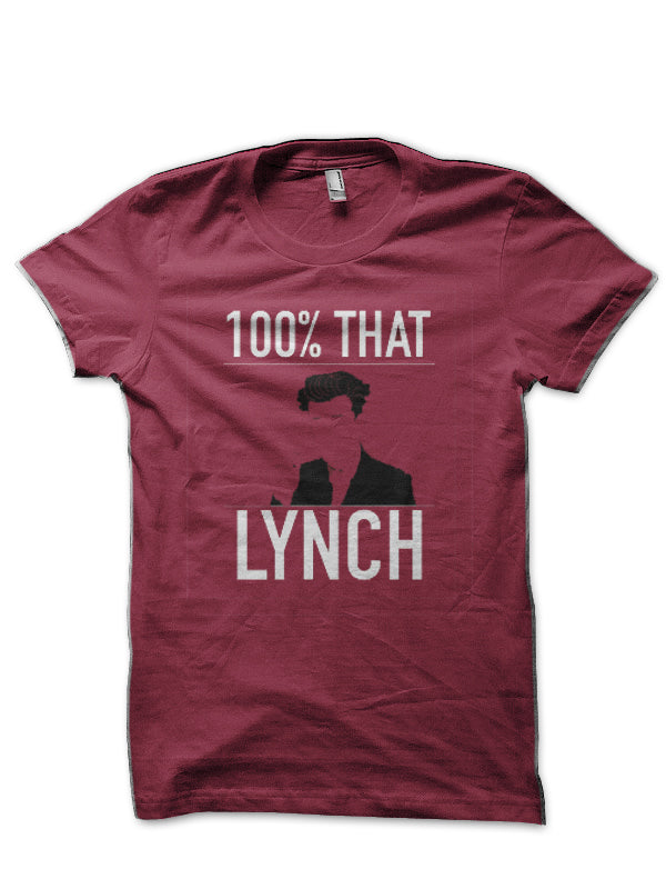 100% That David Lynch Maroon T-Shirt