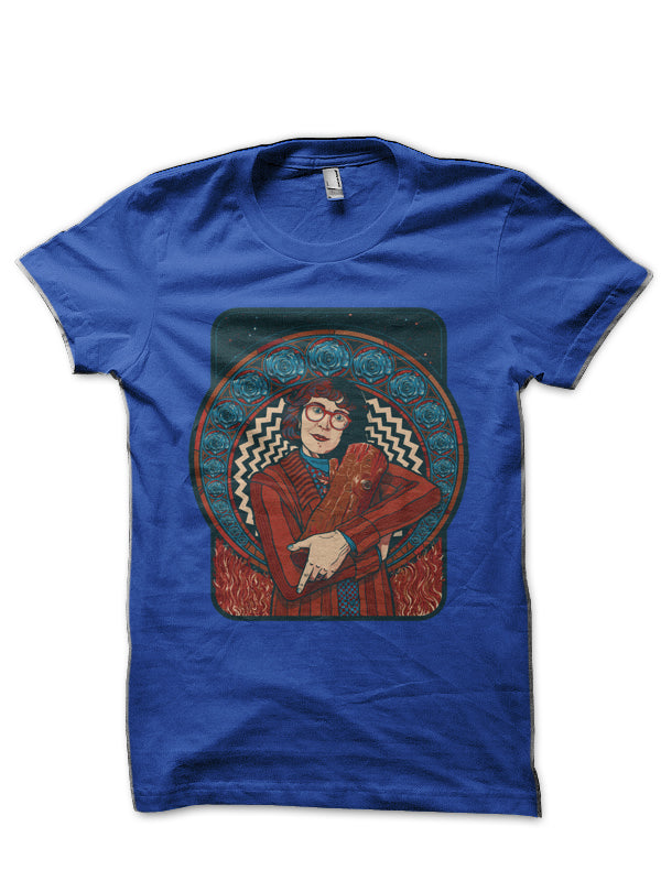 Our Lady of the Log-David Lynch Royal Blue T-Shirt