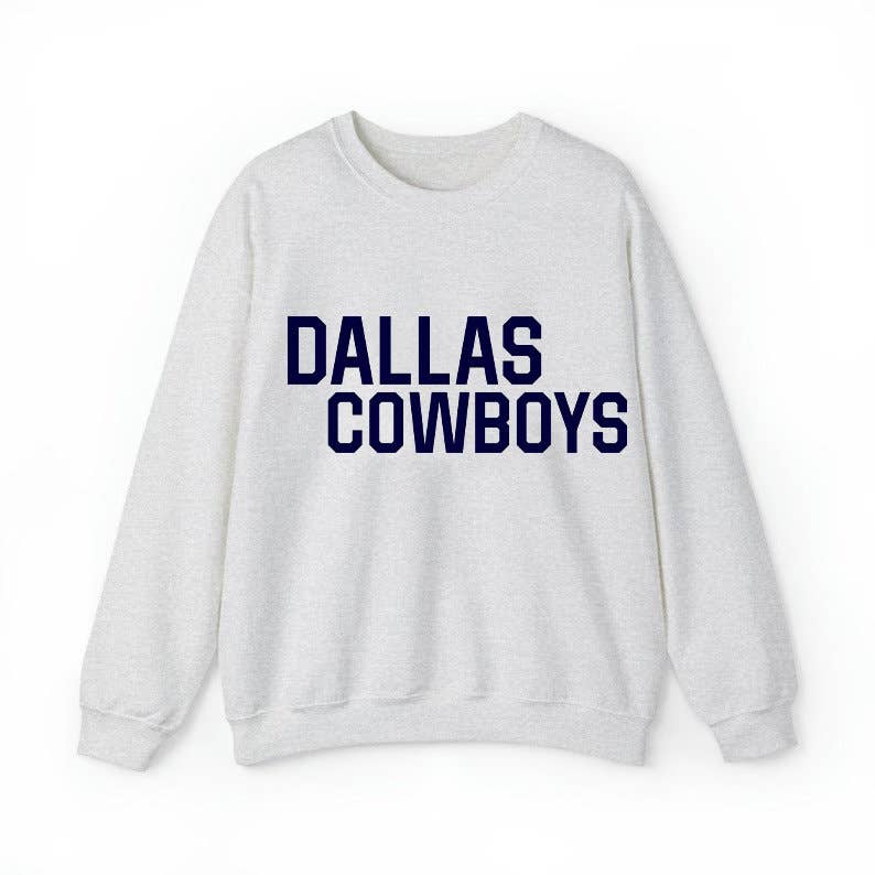 Dallas Football Sweatshirt - Vintage Style For Sunday Fans
