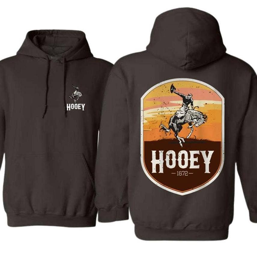 Hooey Hoodie - Classic Western Rodeo Design For Men