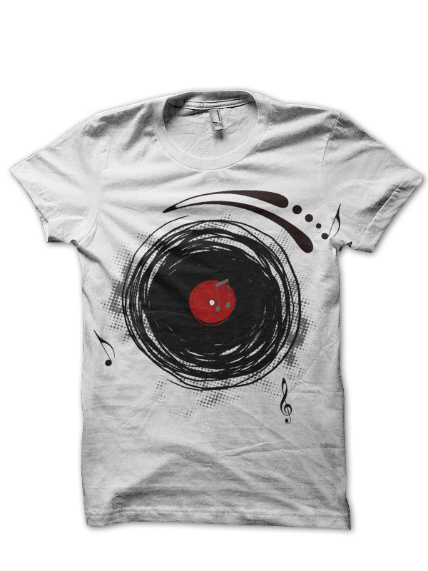 Disc Hole White Tee