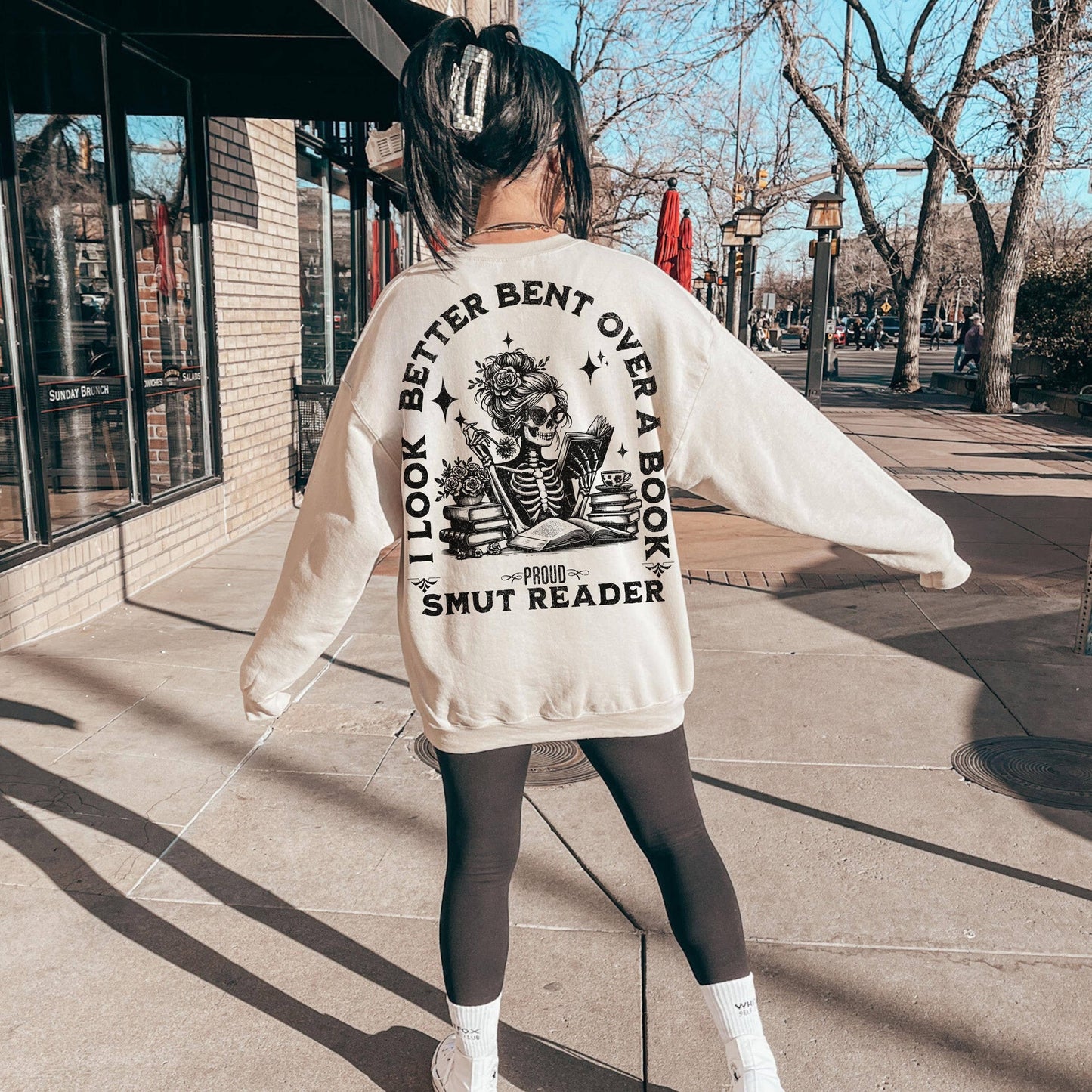 Romance Reader Sweatshirt - Dark Romance & Spicy Book Gift