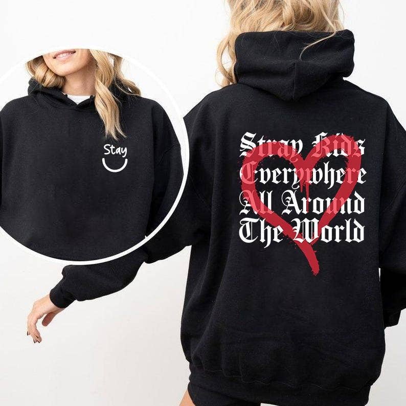 Stray Kids World Tour Hoodie Shirt