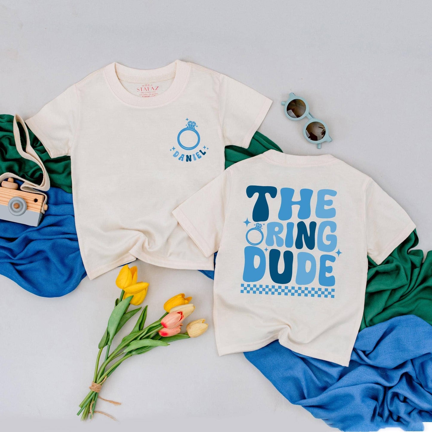 Ring Bearer Boy Outfit, Ring Security Toddler Shirt