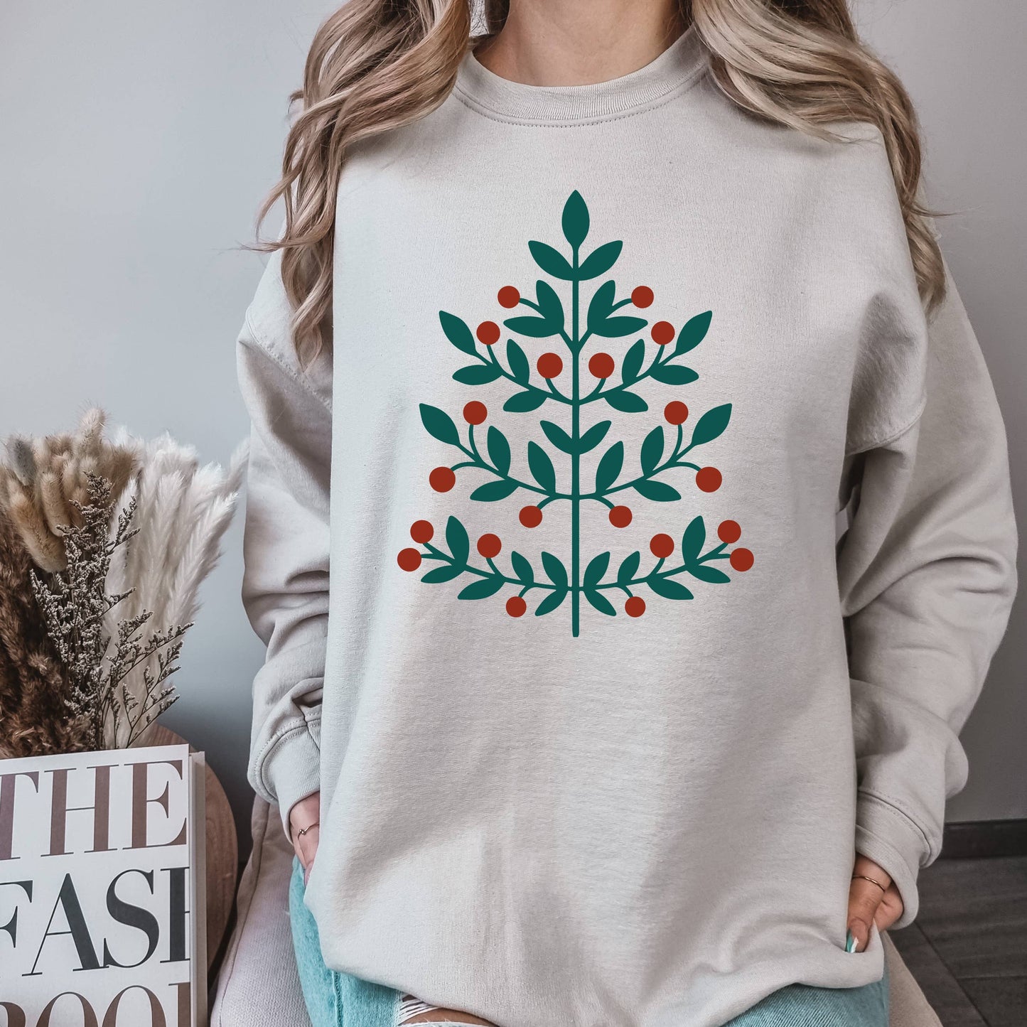 Holly Berry Crewneck Sweatshirt | Christmas | Holiday