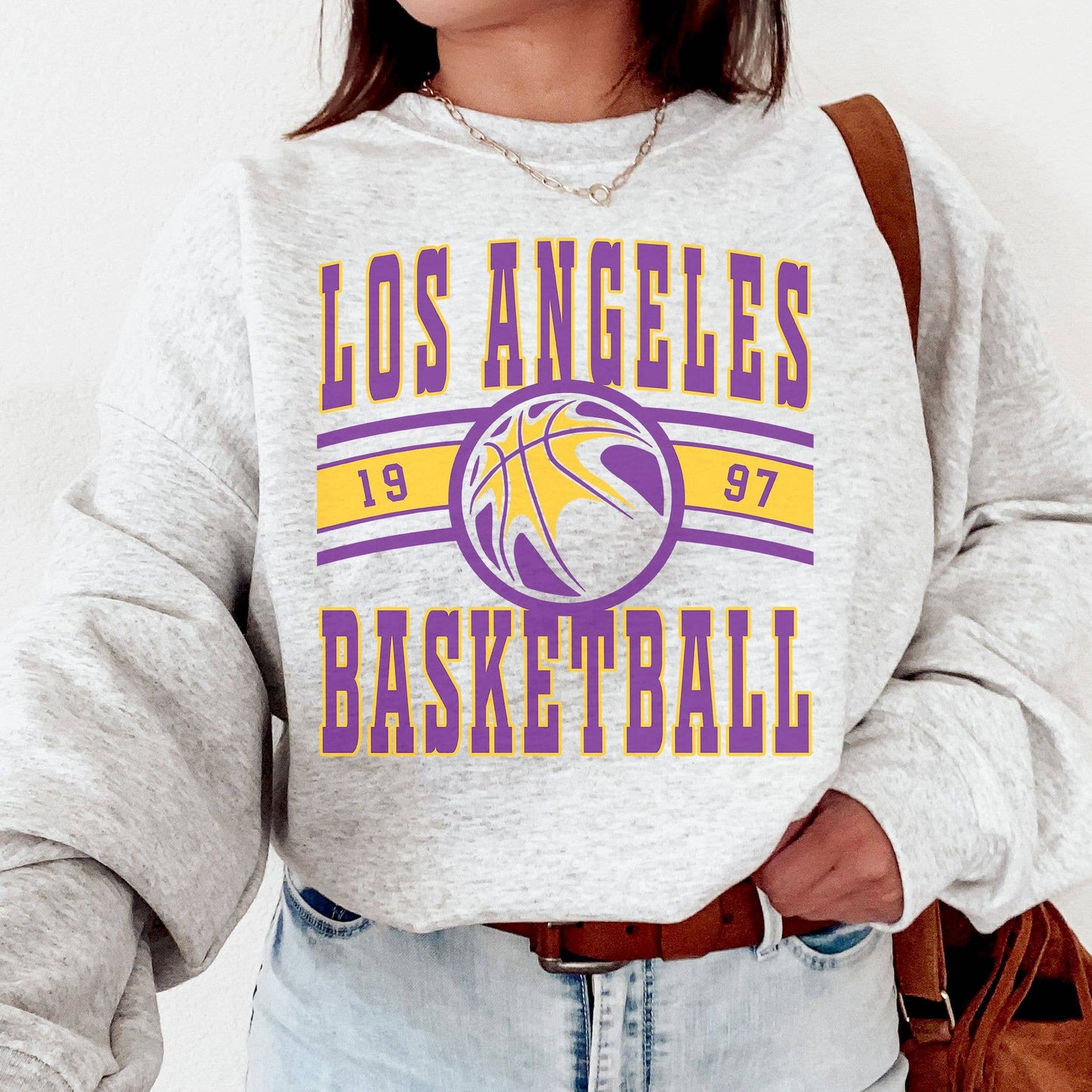 Vintage Los Angeles Sparks Women's Basketball Sweatshirt