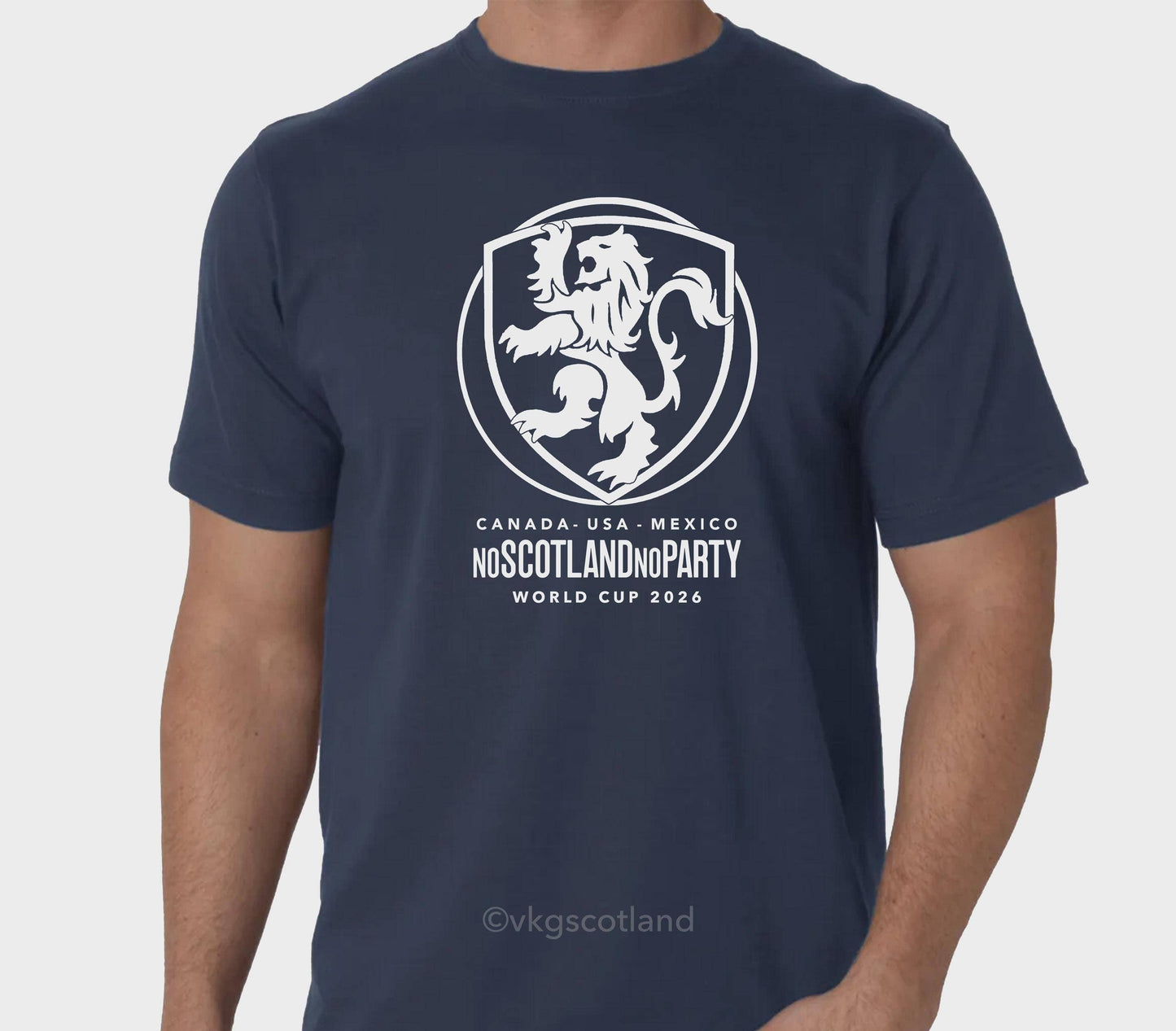 No Scotland, No Party. Tartan Army T-Shirt