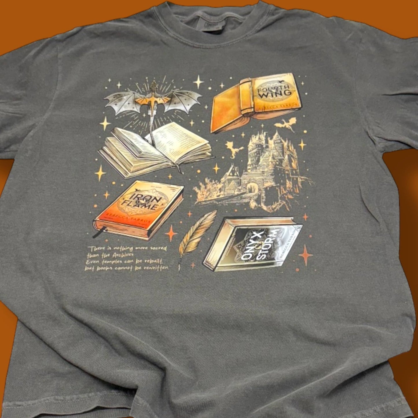 Onyx Wings Comfort Colors T-Shirt